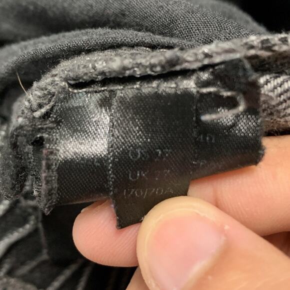 BDG 27 Urban Outfitters Pull On Mom Jeans Washed Gray Baggy High Rise - Picture 10 of 11